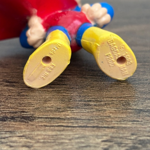 VINTAGE Alvin & the Chipmunks SUPER HERO ALVIN PVC Figure Bagdasarian 1983 CBS - Picture 3 of 8